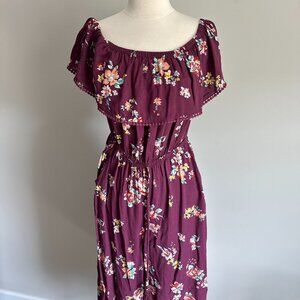 Xhilaration Floral Jumpsuit